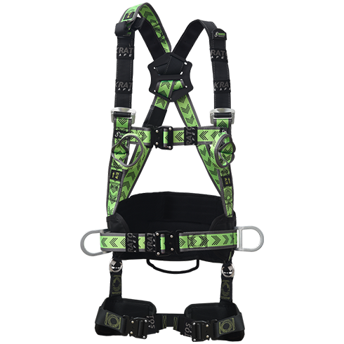 4 Point Elasticated Rotative Full Body Harness