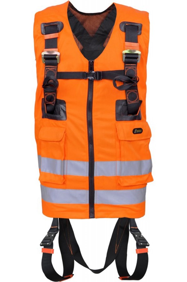 Orange High – Visibility 2 Point Full Body Harness (303)