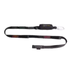 RGL30 Single Leg Webbing Tie Back Lanyard & Shock Absorber