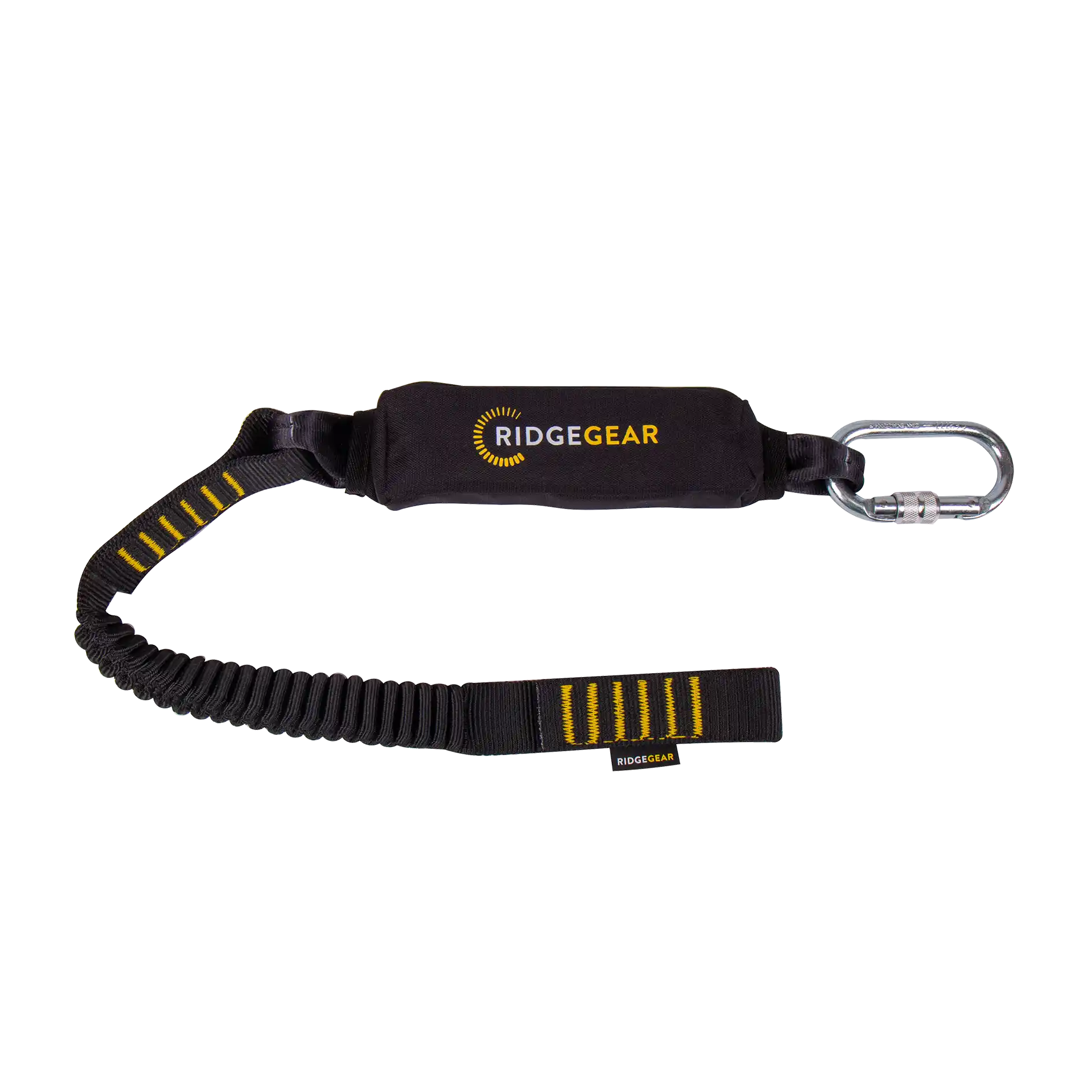 RGL6 Single Leg Elasticated Webbing Lanyard & Shock Absorber