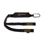 RGL9 Twin Leg Elasticated Webbing Lanyard & Shock Absorber