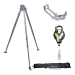 This kit comes complete with a rescue tripod, rescue winch and tripod bracket so you have everything you need at hand with the added extra of the tripod bag. RGR1/TRIPODKIT2 Rescue Tripod Kit with Bag