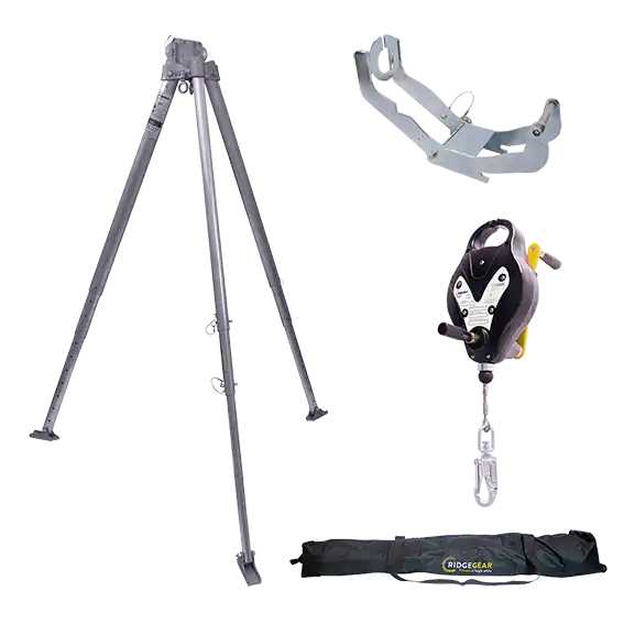 RGR1/TRIPODKIT3 Rescue Tripod Kit with RGA4H