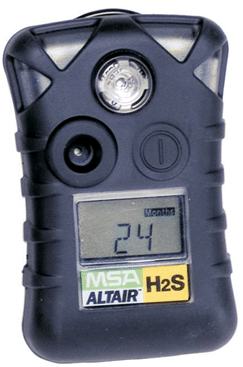 MSA Altair Single Gas Monitor Hydrogen Sulfide H2S